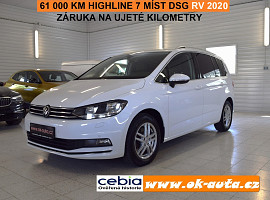 VW Touran 2.0 TDI Highline 7 míst 12/2020