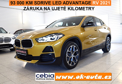 BMW X2 Advantage LED SDRIVE 09/2021, 
