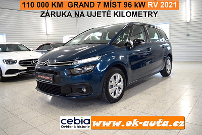 Citroën Grand C4 SpaceTourer 1.5 BHDI 7 míst 07/2021, 
