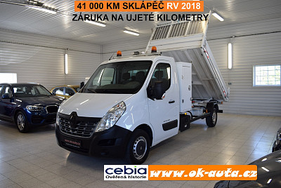 Renault Master 2.3 dCi sklápěč 01/2018, 