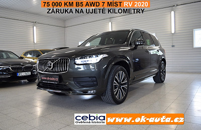 Volvo XC 90 2.0 B5 AWD 7 míst 10/2020, 