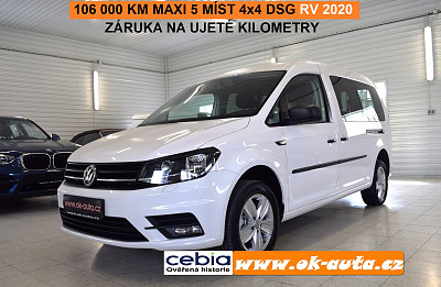 VW Caddy 2.0 TDI Maxi 4x4 DSG 04/2020, 