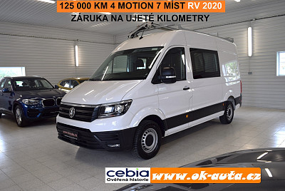 VW Crafter 2.0 TDI 4 Motion 7 míst 07/2020, 
