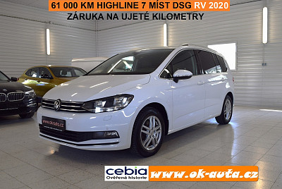 VW Touran 2.0 TDI Highline 7 míst 12/2020, 