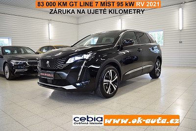 Peugeot 5008 1.5 BHDI GT Line 7 míst 02/2021, Peugeot 5008 1.5 BHDI GT Line 7 míst 02/2021,