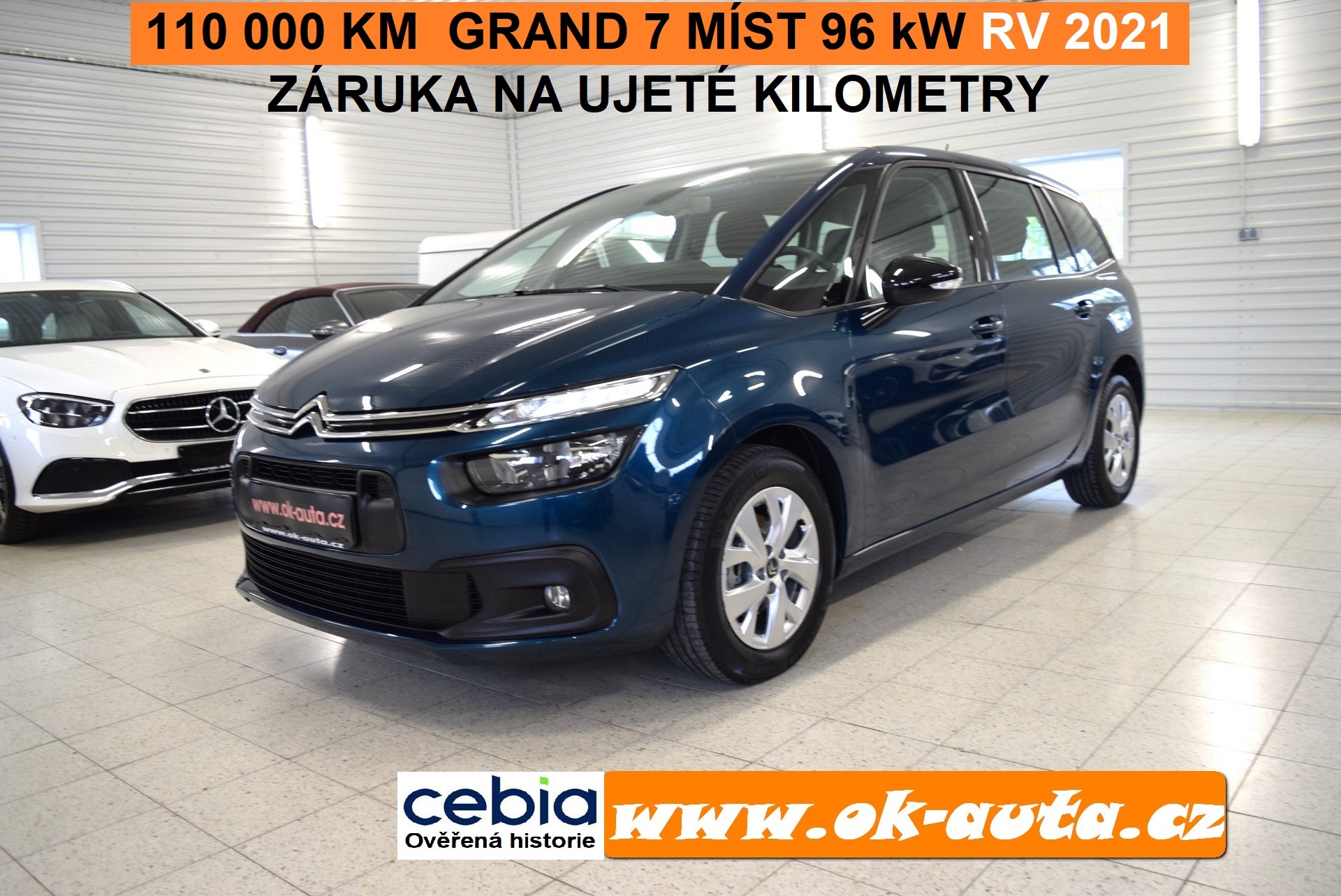 Citroën Grand C4 SpaceTourer 1.5 BHDI 7 míst 07/2021