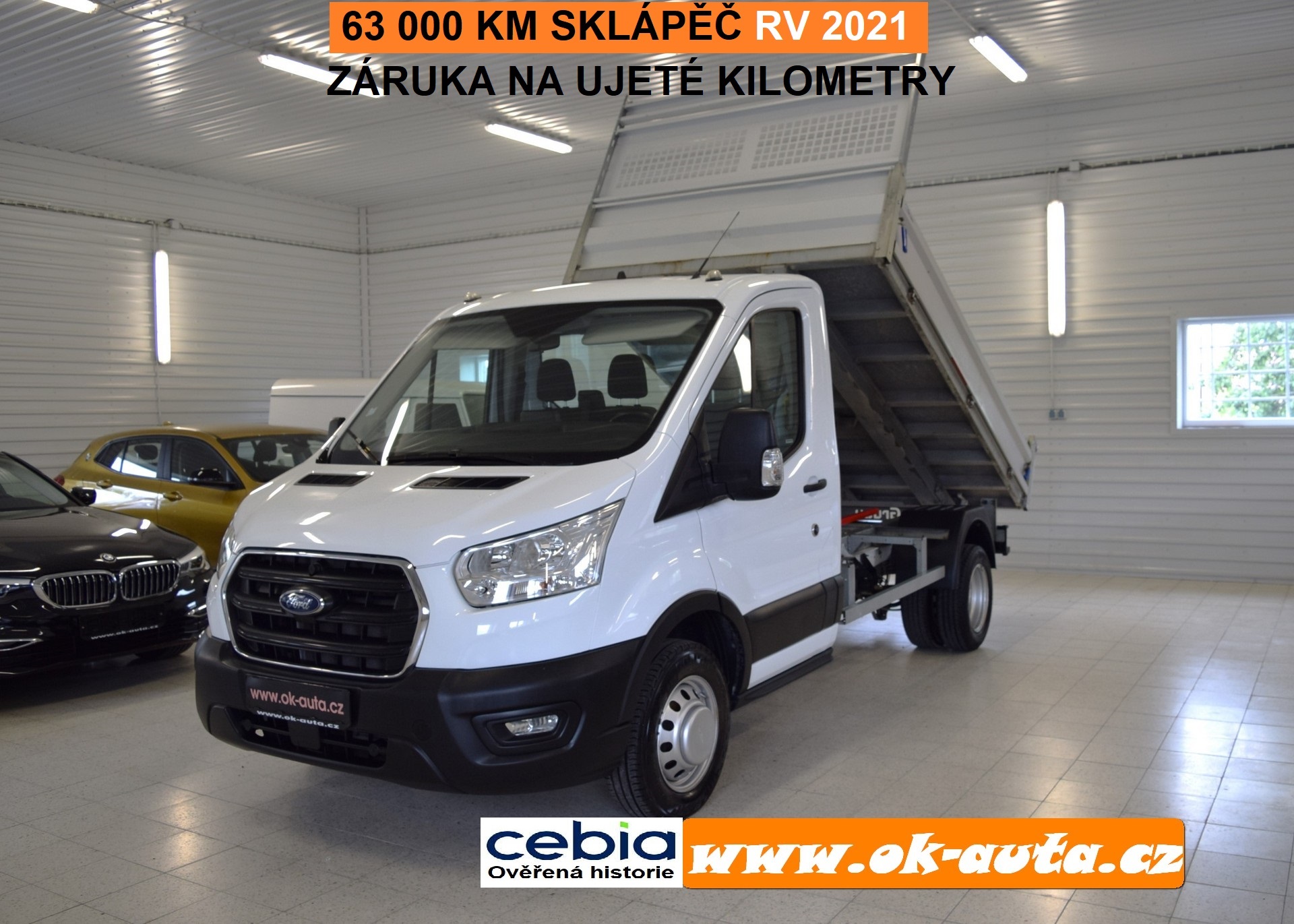 Ford Transit 2.0 TDCI Sklápěč 04/2021