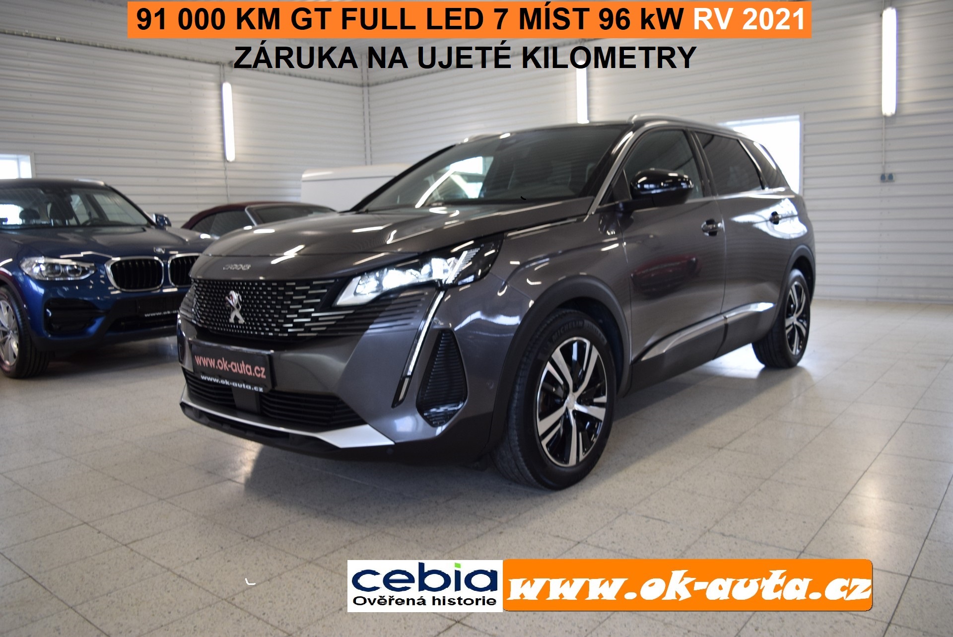 Peugeot 5008 1.5 BLUEHDI GT Full Led 09/2021