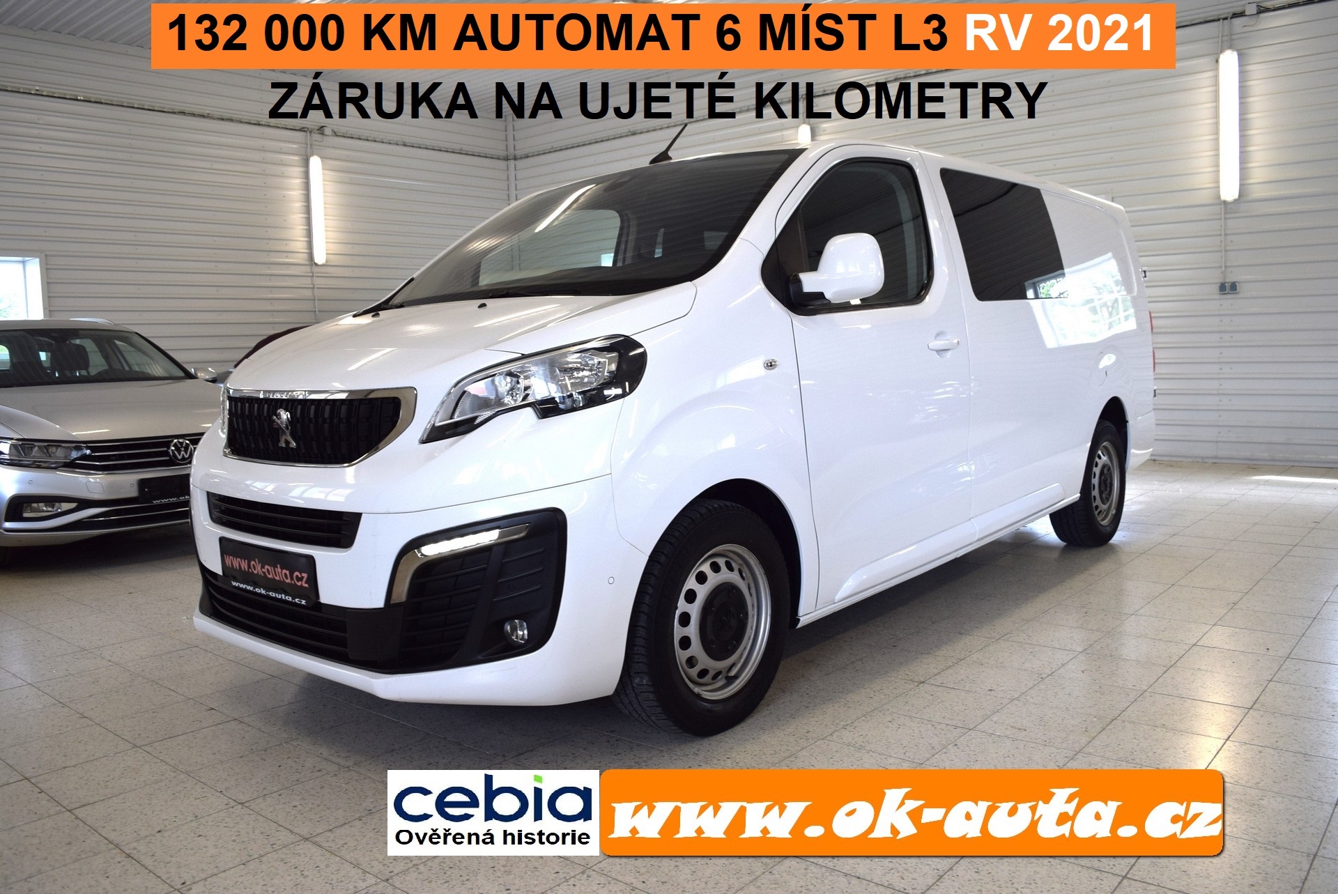 Peugeot Expert 2.0 HDI Automat 6 míst 11/2021