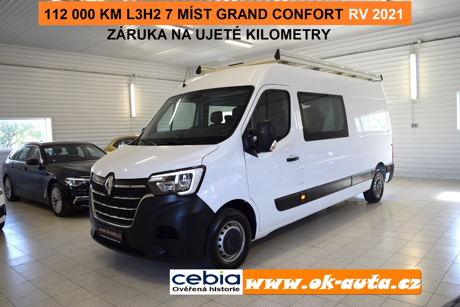 Renault Master 2.3 dCi 7 míst L3H2 01/2021