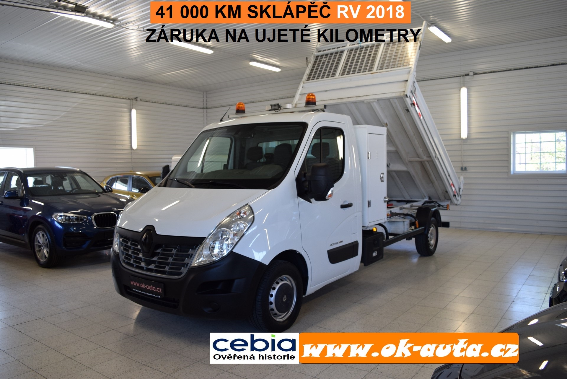 Renault Master 2.3 dCi sklápěč 01/2018