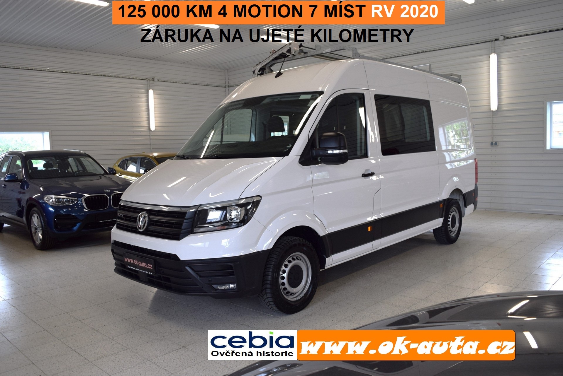 VW Crafter 2.0 TDI 4 Motion 7 míst 07/2020