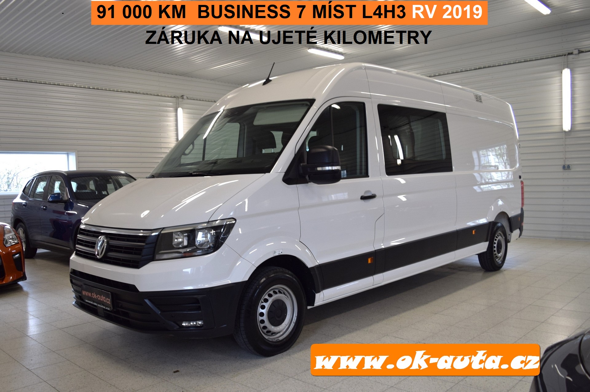 VW CRAFTER 2.0 TDI L4H3 7 míst 08/2019