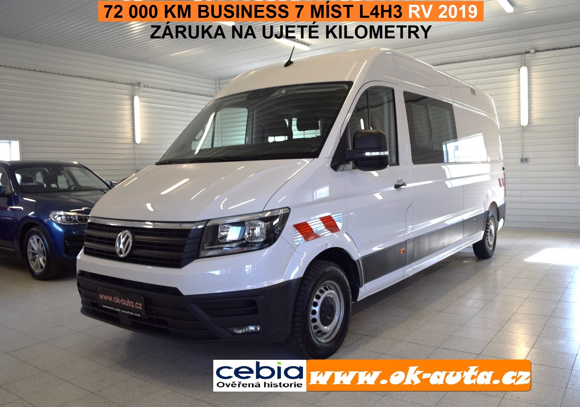 VW Crafter 2.0 TDI L4H3 7 míst 09/2019