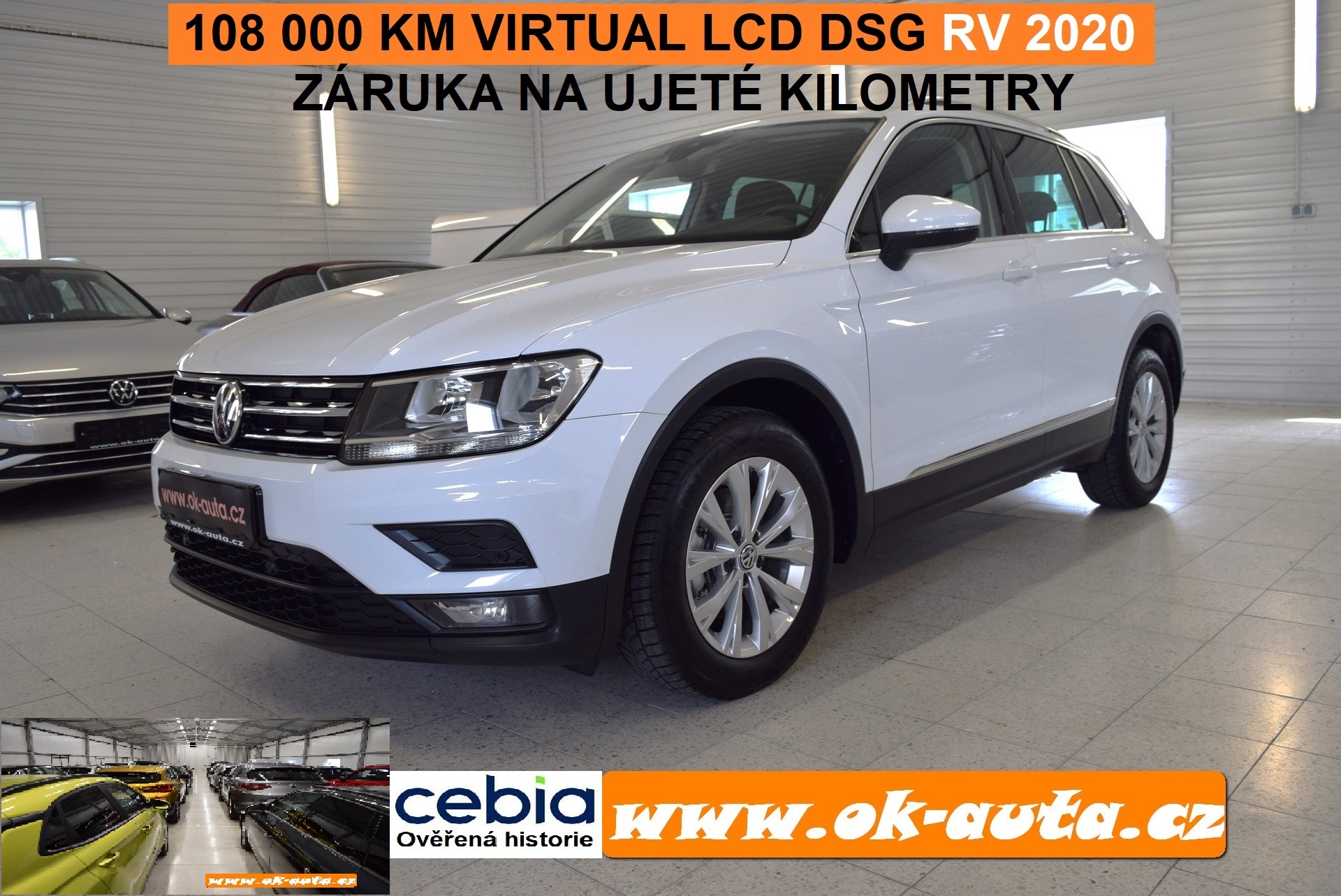 VW Tiguan 2,0 TDI Virtual DSG 110 kW 10/2020