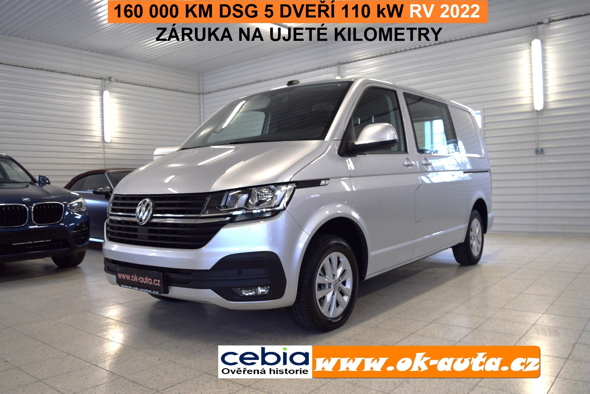 VW Transporter 2.0 TDI DSG 110 kW 05/2022